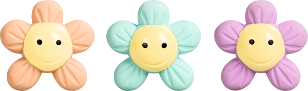 BRUNNEN Radiergummi Happy Hippie 3D | sortiert